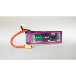 TopFuel LiPo 20C-ECO-X 2400mAh 3S connecteur EC3