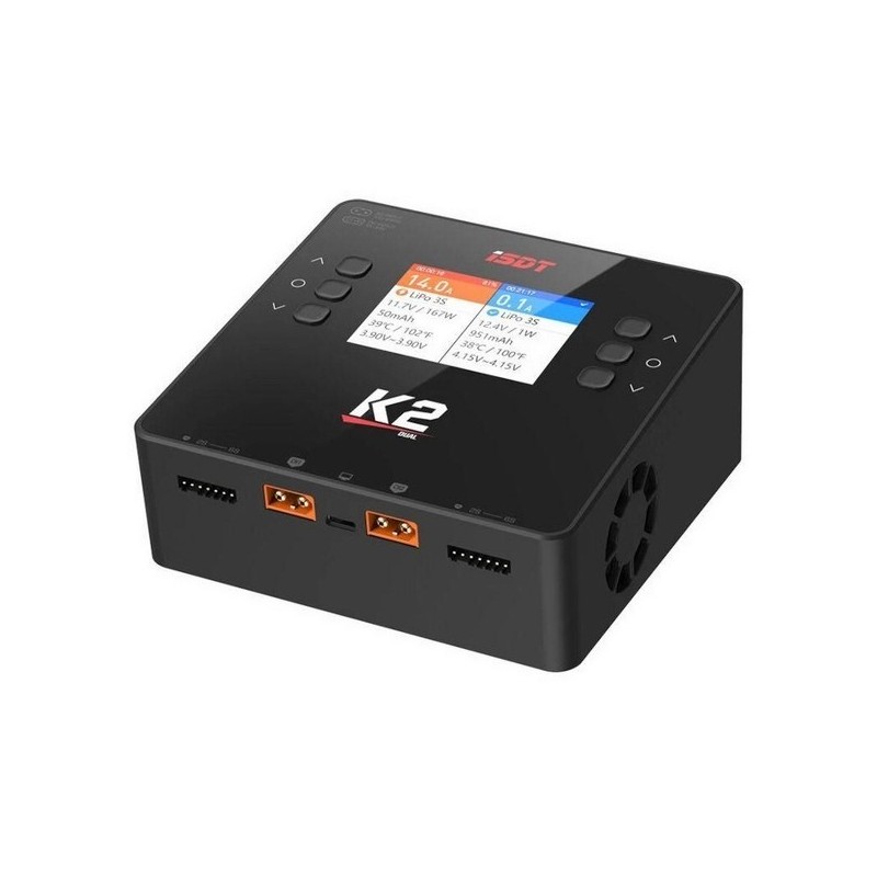 ISDT K2 AIR DUO Smart Charger AC (200W) DC (2x500W)