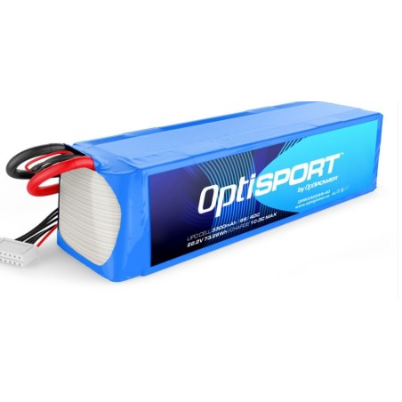 OPTIPOWER 6S 3500mAh 30C Lipo