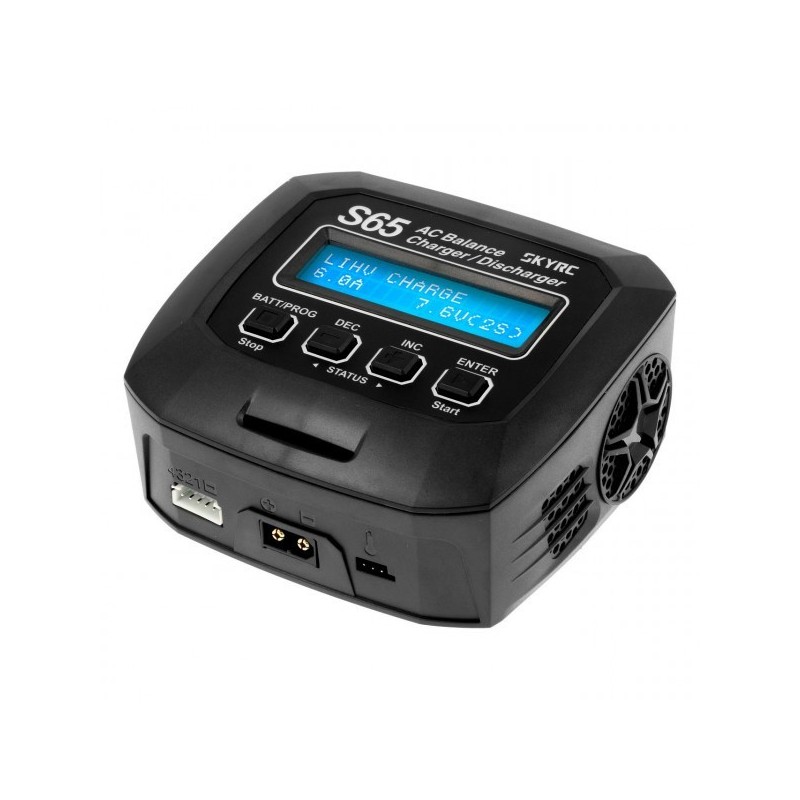 SKYRC S65 single AC charger (lipo 2-4S up to 6A- 65w)