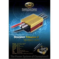 Scorpion TRIBUNUS II 12-130A ESC (SBEC) 4-12S