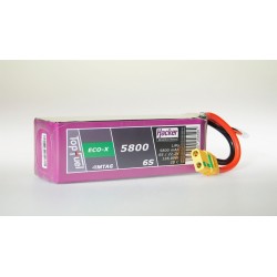 TopFuel LiPo 20C-ECO-X 5800mAh 6S  connecteur XT90