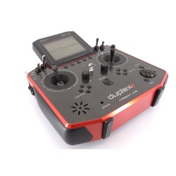 JETI handheld transmitter DS-16 II Carbon Line Red Multimode
